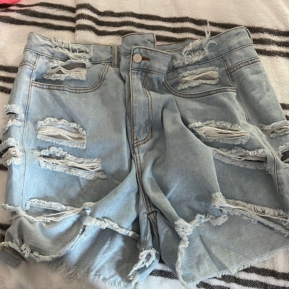 Never worn jean shorts